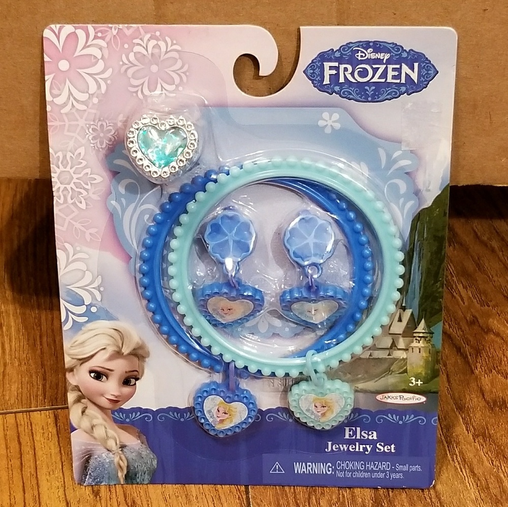 New Disney Princess Frozen Elsa Jewelry Set